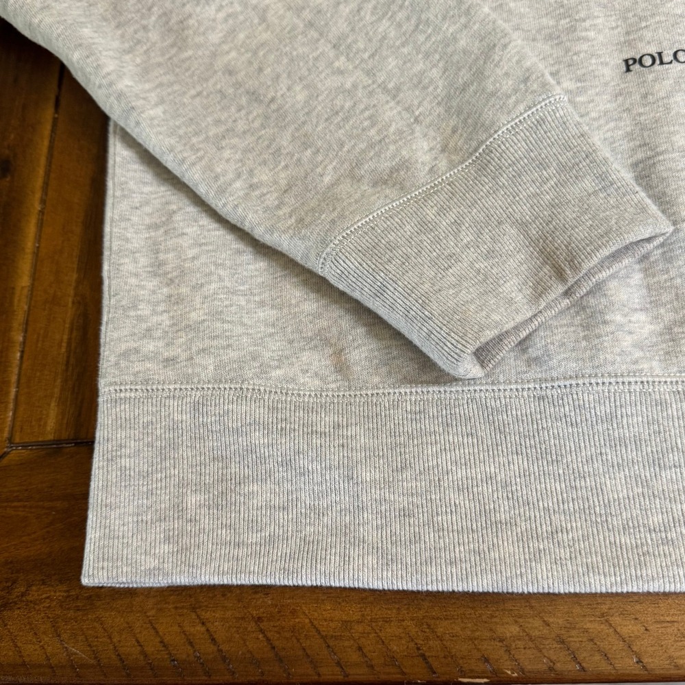 Polo Ralph Lauren Kids Polo Bear Crewneck Sweatshirt Gray XXL - Picture 4 of 7